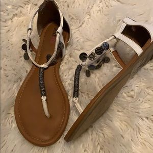 Just fab medallion Sandals